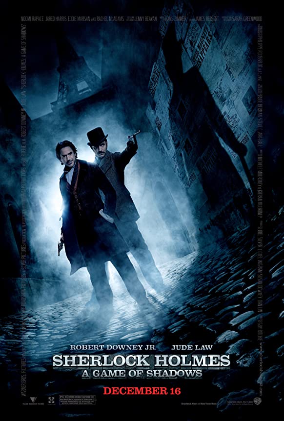 Sherlock Holmes: A Game of Shadows Promotional Poster