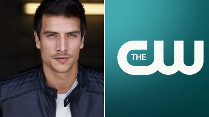 Photo of Justin Johnson and the CW logo