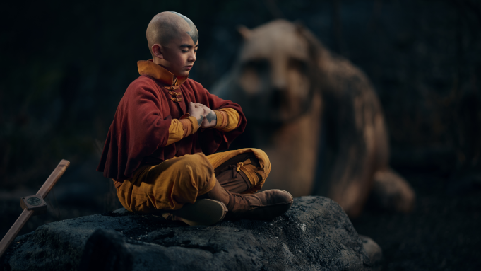 A still image from the live-action tv show Avatar: The Last Airbender